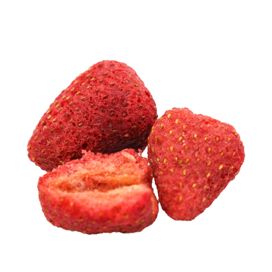 Freeze-Dried Sweetened Whole Strawberries - Ready to Eat Snack - 3 Year Shelf Life - Candy Alternative