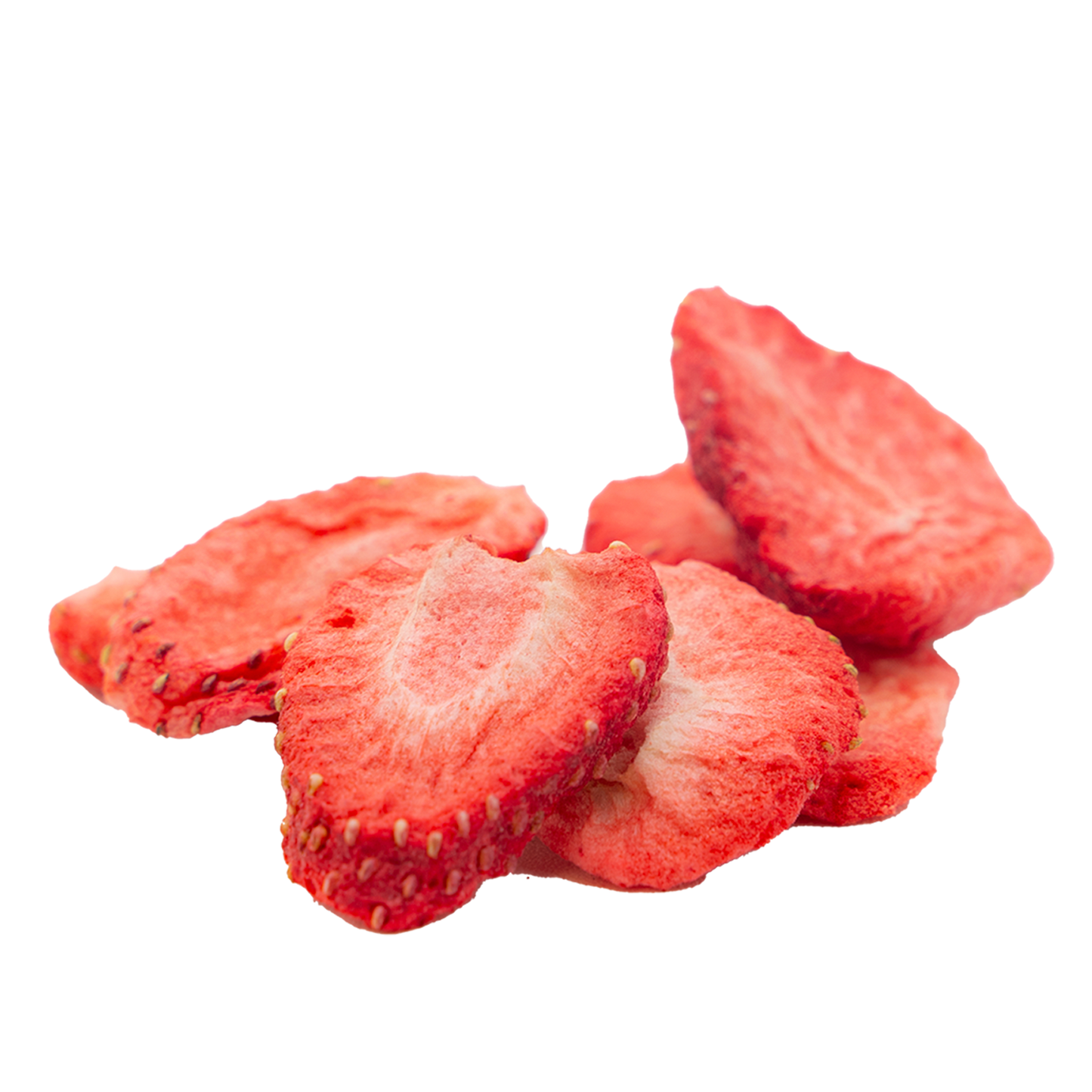 Freeze-Dried Strawberry Slices for Snacking Granola Cereal