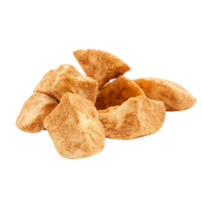 Freeze-Dried Cinnamon Apples - 100% Natural Healthy Snacks - Apple Chunks - Apple Pie Ingredient