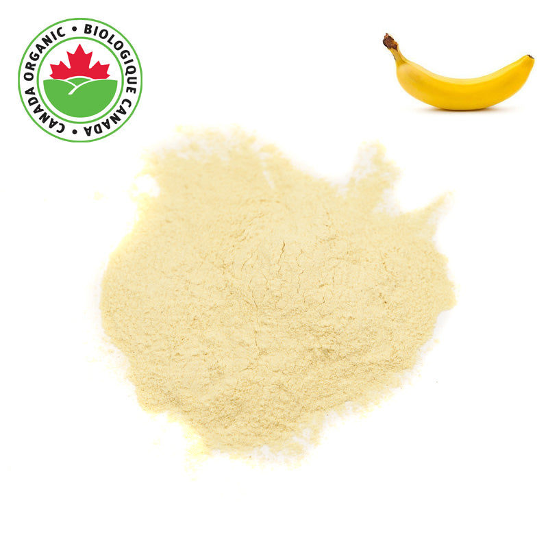 Freeze-Dried Organic Banana Powders 1 lb