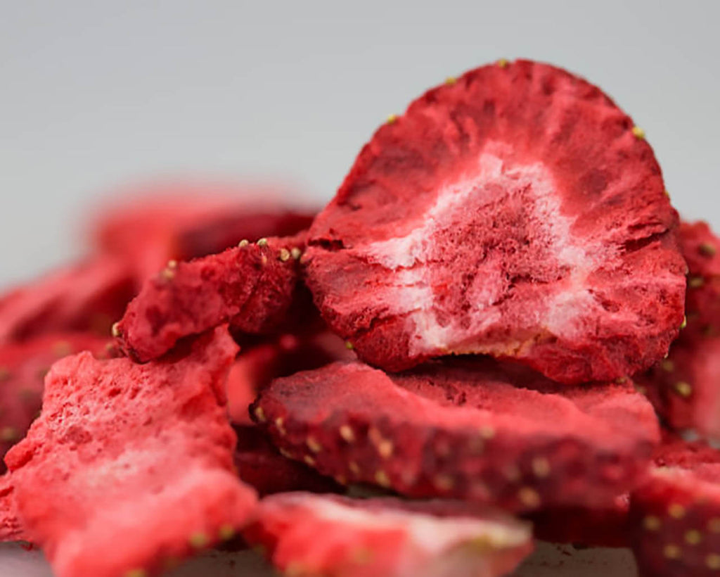 Freeze-Dried Strawberries' Application
