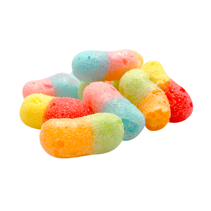 1 lb Freeze-Dried Gummy Worms | Crunchy, Fruity Candy | 1 lb Family Pack | 3-Year Shelf Life