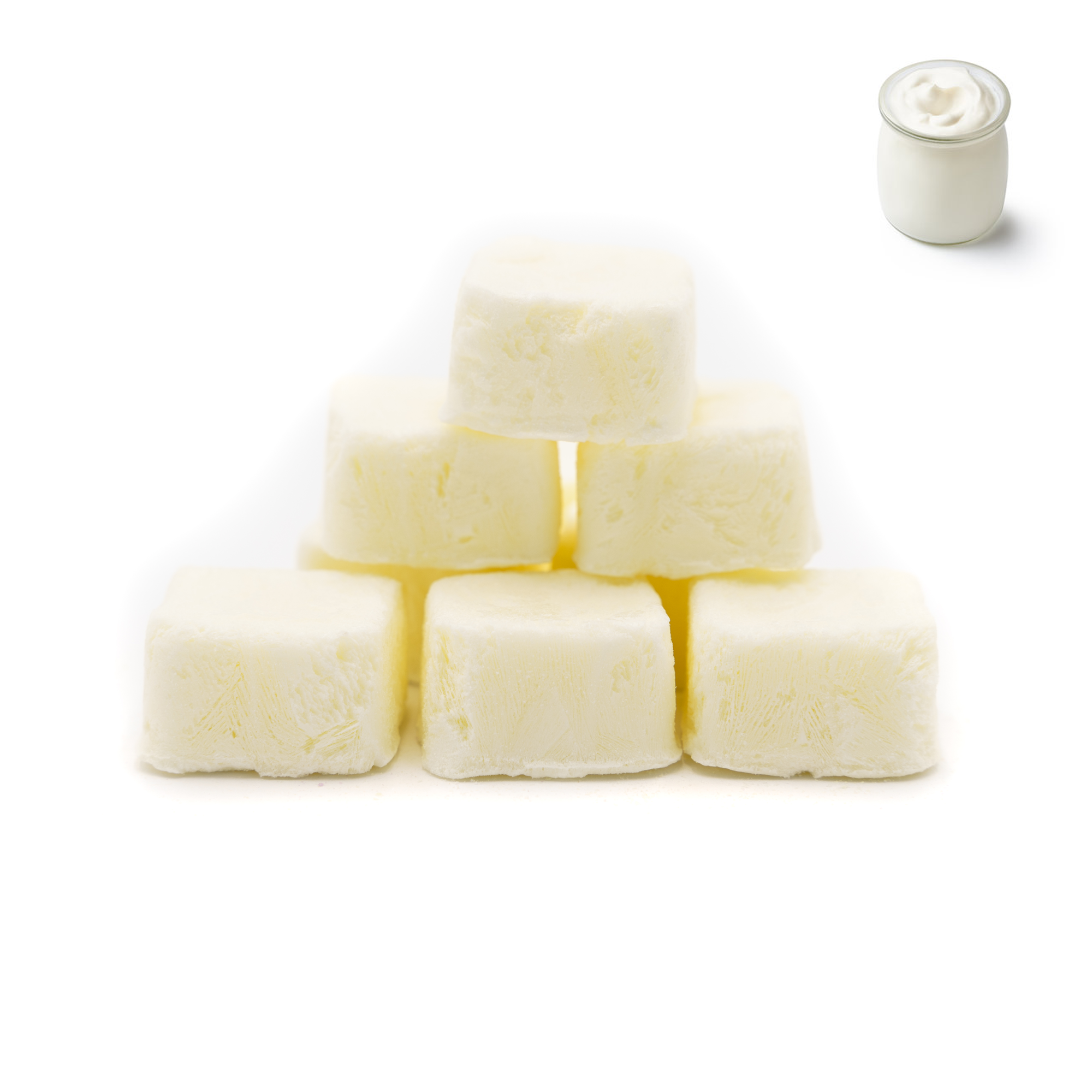 Freeze-Dried Yogurt Cubes (Plain) | Made with Real Yogurt | Yogurt Snack Wholesale Bulk Freeze Dried Yogurt & Fruit Snacks