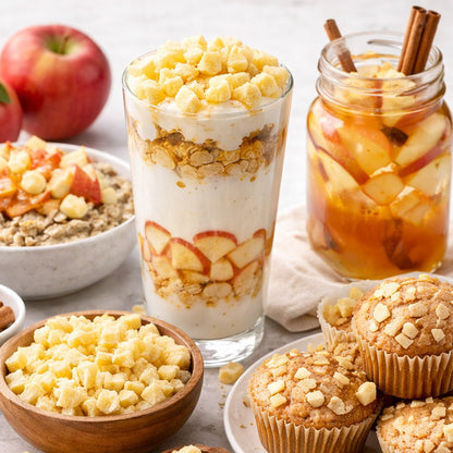 Freeze-Dried Apple Granules - Sweetened