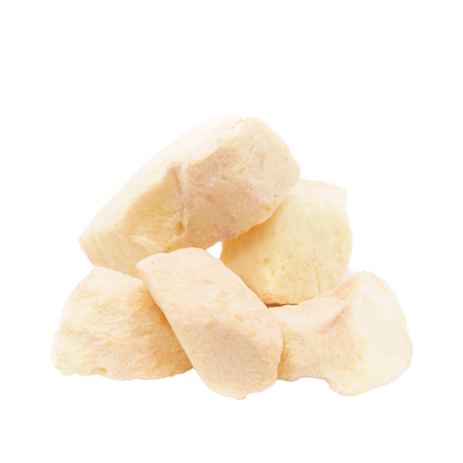 Freeze-Dried Apple Chunks - 100% Natural Healthy Snacks - Fuji Apples - Freeze-Dried Apple Slices for School Lunch - Apple Crisp Apple Pie Ingredient