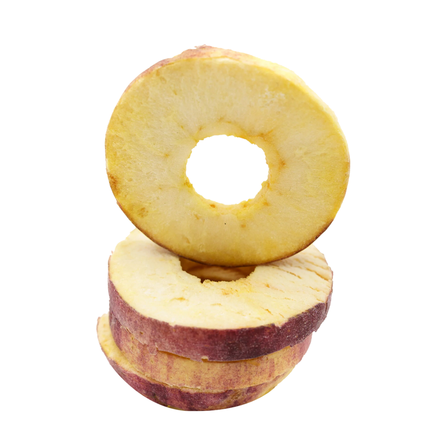 Freeze-Dried Apple Rings - 100% Natural Healthy Snacks - Fuji Apples - Vitamin C Boost - Naturally Sweet, Dried Apple Slice