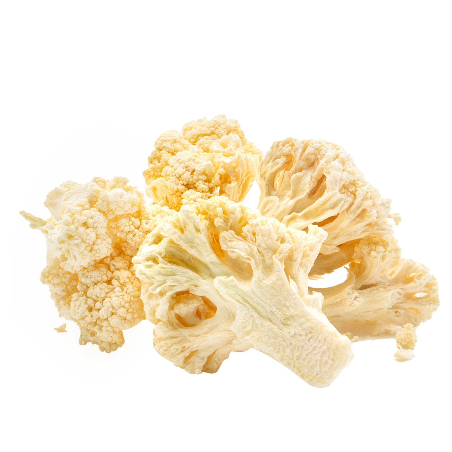 Freeze-Dried Cauliflower - Instant Salad - No Prep - No Spoilage - Cauliflower Florets - 3 Year Shelf Life - Non GMO - Bulk Freeze-Dried Vegetable