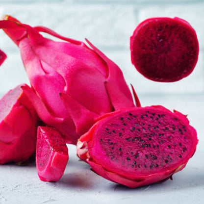 Freeze-Dried Dragon Fruit Diced For Baking and Snacks - Dragon Fruit Dices - Pitaya Diced - Tropical Drinks Recipe - Dragon Fruit Shake - Dragon Fruit Smoothie