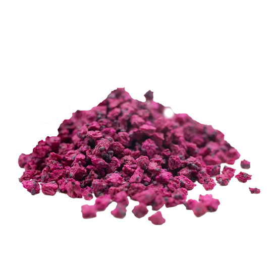 Freeze-Dried Dragon Fruit Diced For Baking and Snacks - Dragon Fruit Dices - Pitaya Diced - Tropical Drinks Recipe - Dragon Fruit Shake - Dragon Fruit Smoothie