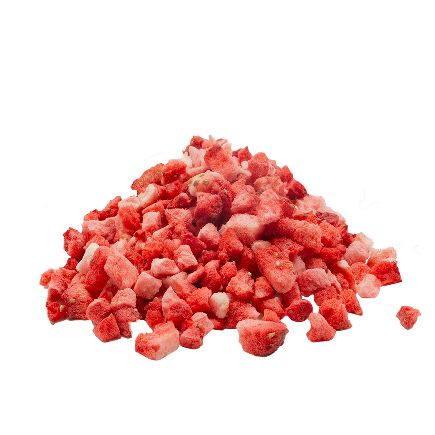 Freeze-Dried Strawberries Diced Contains Sugar - Freeze Dried Strawberries Bulk - Sweetened Strawberries Supply