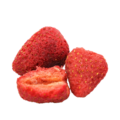 Freeze-Dried Sweetened Whole Strawberries - Ready to Eat Snack - 3 Year Shelf Life - Strawberry Crisp