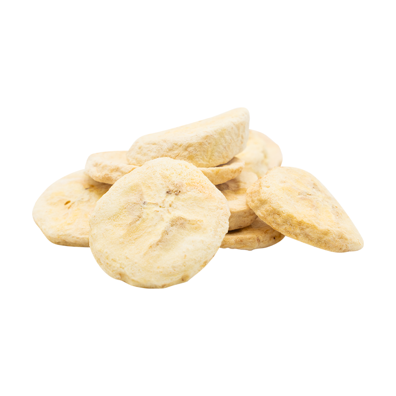Freeze-Dried Banana Slices - Healthy Banana Chips for School Lunches, Hiking & Camping Food