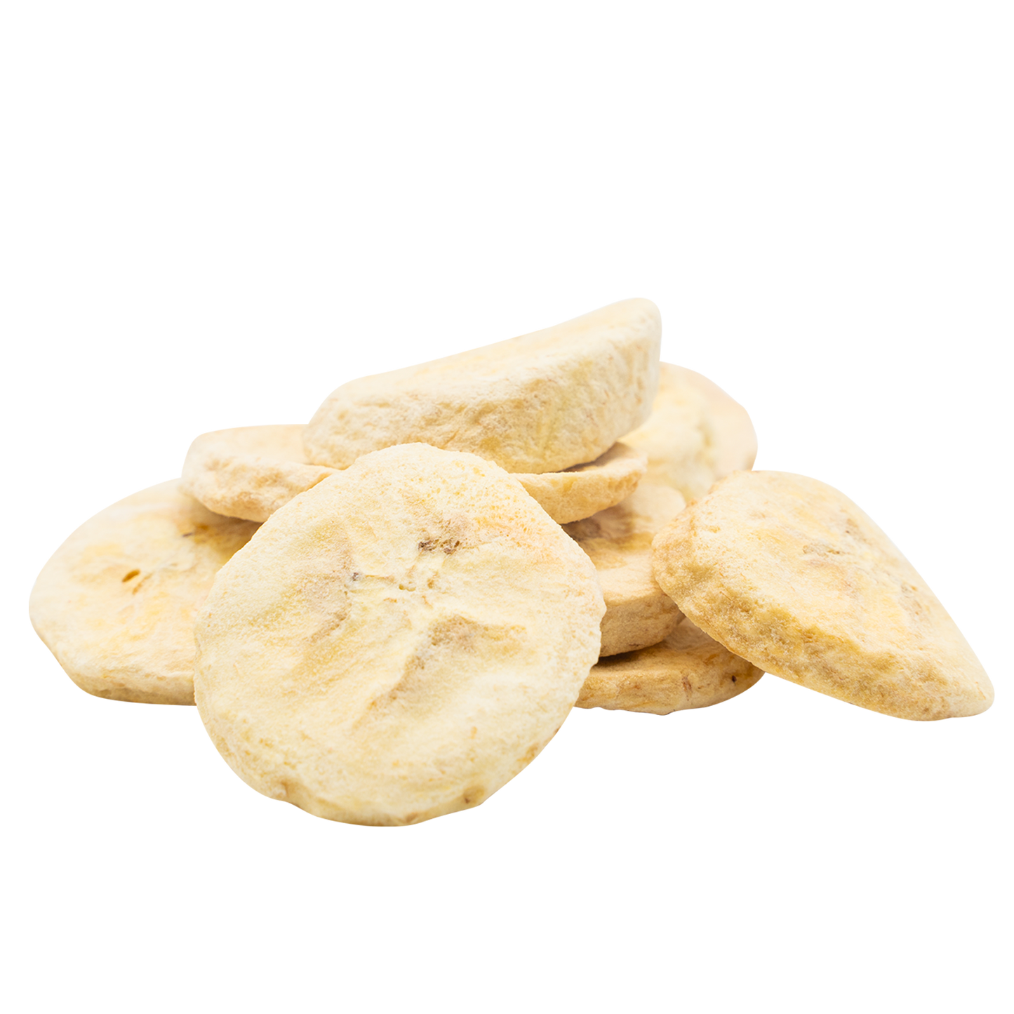 Freeze-Dried Banana Sliced - Banana Slices - Banana Chips - Ready to Eat - Up to 97% Nutrients Retained - School Lunch - Camping Food