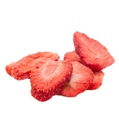 Freeze-Dried Strawberries Sliced For Baking or Snacks - Ready to Eat - Family Size Freeze-Dried Strawberry Snack - Strawberry Cookies - Strawberry Cake