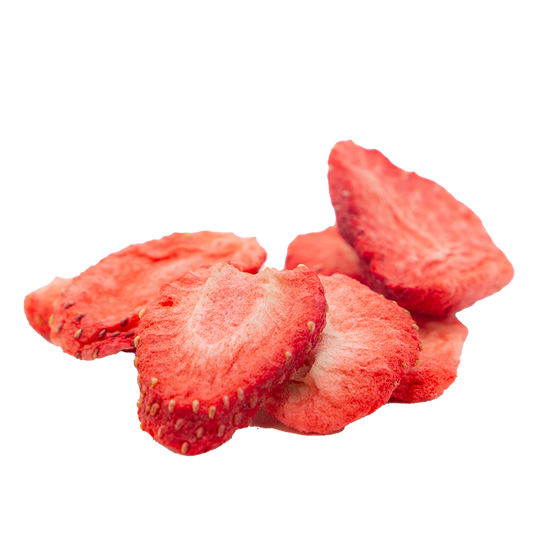 Freeze-Dried Strawberries Sliced For Baking or Snacks - Ready to Eat - Family Size Freeze-Dried Strawberry Snack - Strawberry Cookies - Strawberry Cake