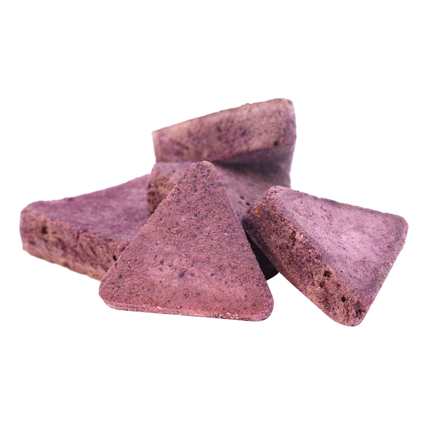 1 lb Freeze-Dried Rice Crackers (Blueberry) – Healthy Baby Food & Guilt-Free Snack - No Sugar Added - No Preservatives