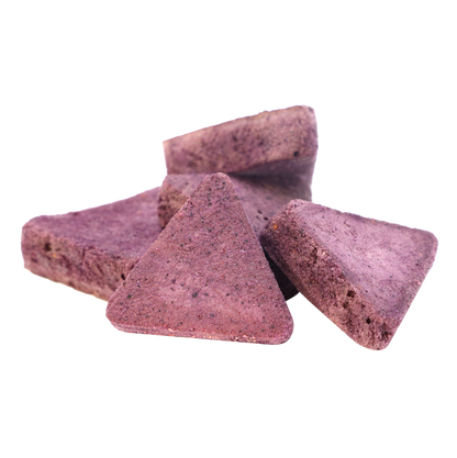 1 lb Freeze-Dried Rice Crackers (Blueberry) – Healthy Baby Food & Guilt-Free Snack - No Sugar Added - No Preservatives