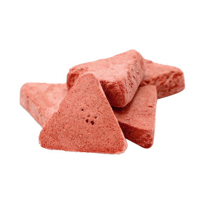 1 lb Freeze-Dried Rice Crackers (Strawberry) – Healthy Baby Food & Guilt-Free Snack - No Sugar Added - No Preservatives