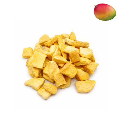 Freeze Dried Mango Chunks - Mango Chips - Healthy Snack on the Go