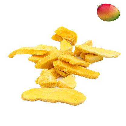Freeze-Dried Mango Slices - Sliced Mango - Mango Strips Healthy Snack - No Prep Needed
