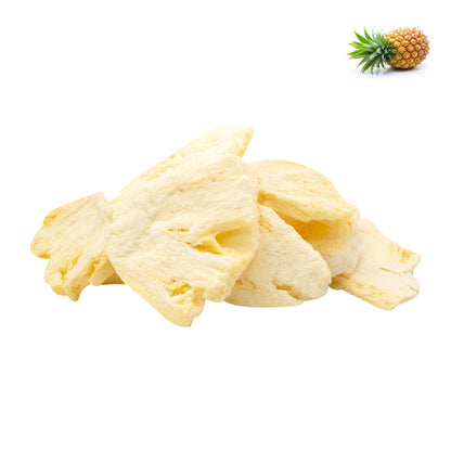 Freeze-Dried Pineapple Sliced - Pineapple Slices for Snacking - School Meals - Camping Food