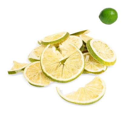 Freeze-Dried Lime Pieces – A Zesty, Ready-to-Use Garnish for Beverages, Cocktails & Foodservice