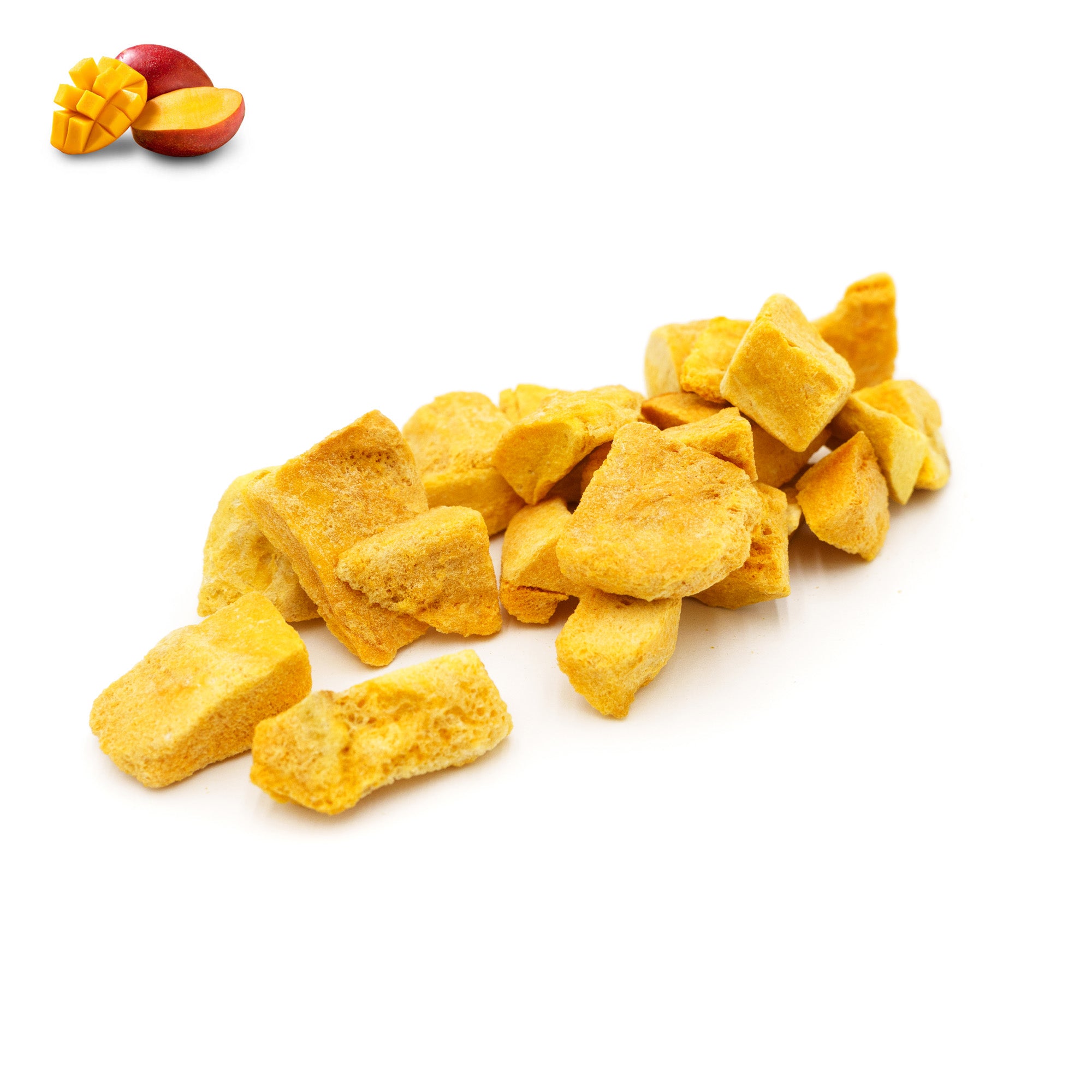 Freeze Dried Mango Chunks - Healthy Snack on the Go