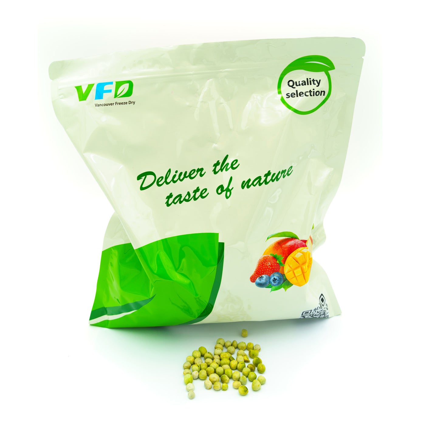 Freeze-Dried Peas - No Additives and No Preservatives - Whole Peas Unflavored - Cooking Ingredient Suppply - Pea Soup