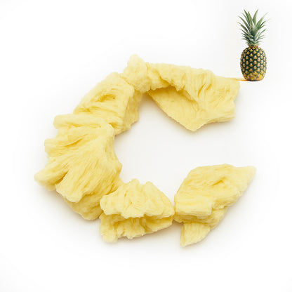 Freeze-Dried Pineapple Sliced - Pineapple Slices for Snacking - School Meals - Camping Food