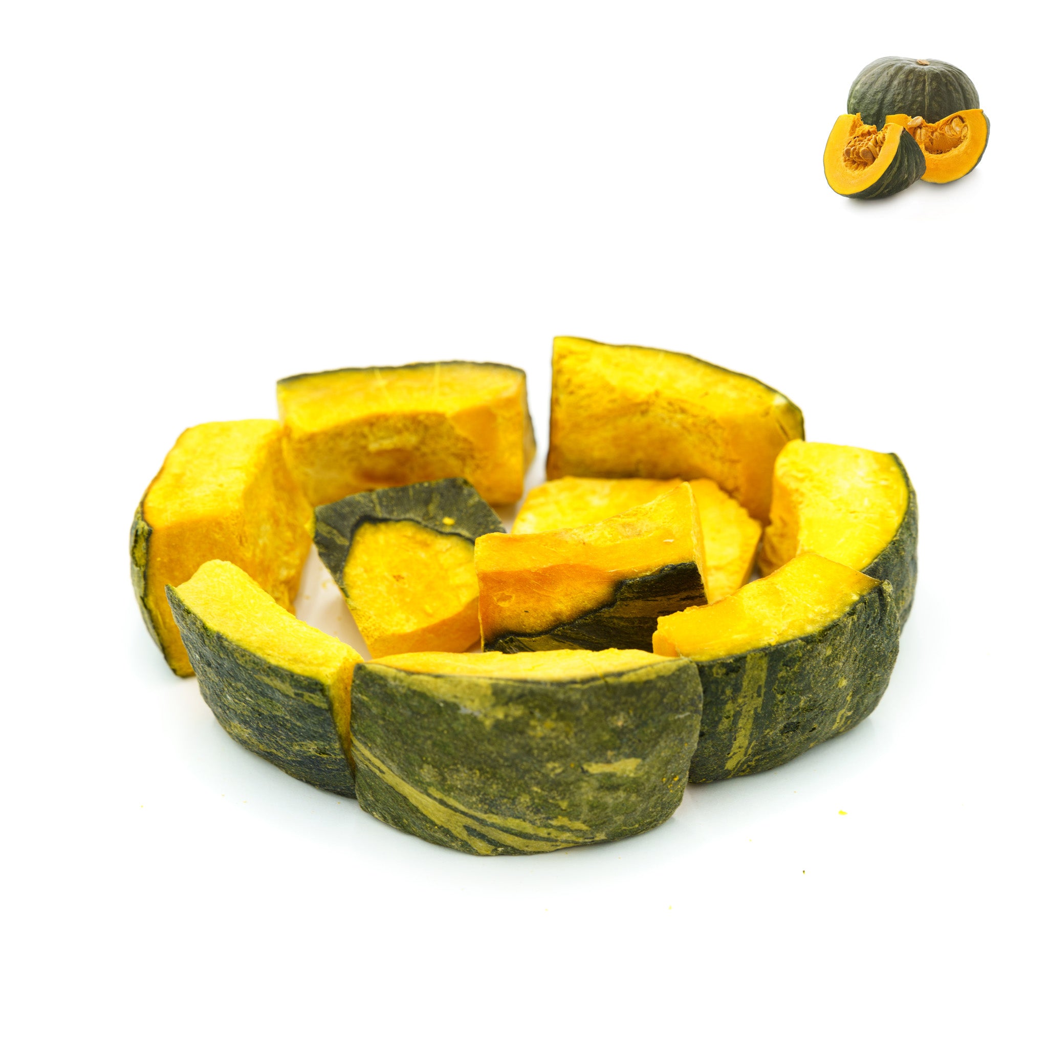 Freeze-dried Pumpkin Chunks - Healthy Snack & Versatile Cooking Ingredient