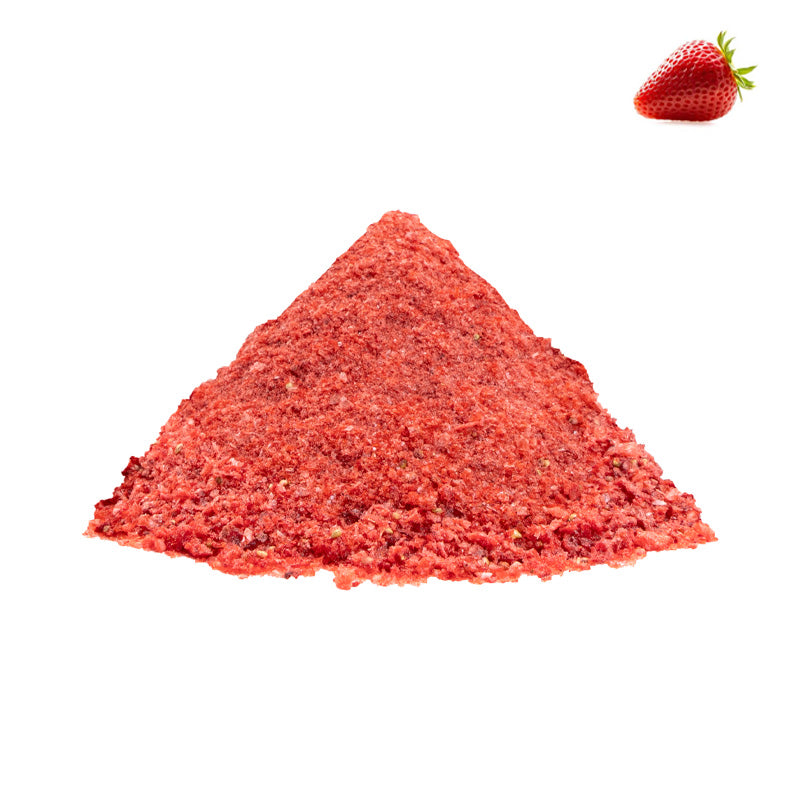 Freeze-Dried Strawberry Flakes - Sweetened, 1 lb - Crushed Strawberry Pieces