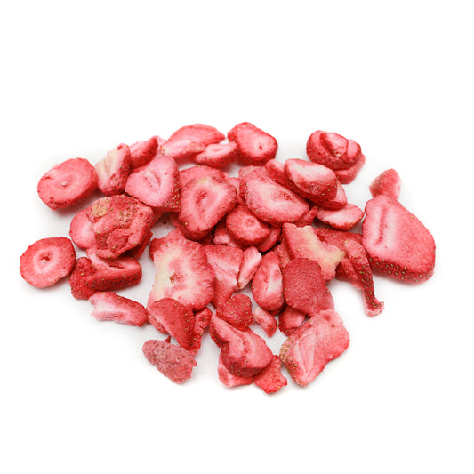 Culinary Grade Freeze-Dried Strawberry Slices Wholesale - Bulk for Baking & Food Manufacturing