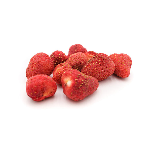 Freeze-Dried Sweetened Whole Strawberries - Ready to Eat Snack - 3 Year Shelf Life - Candy Alternative