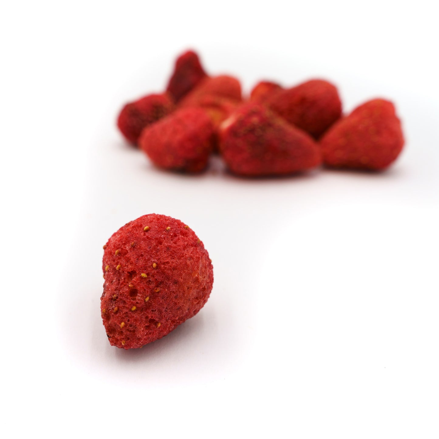 Freeze-Dried Sweetened Whole Strawberries - Ready to Eat Snack - 3 Year Shelf Life - Strawberry Crisp