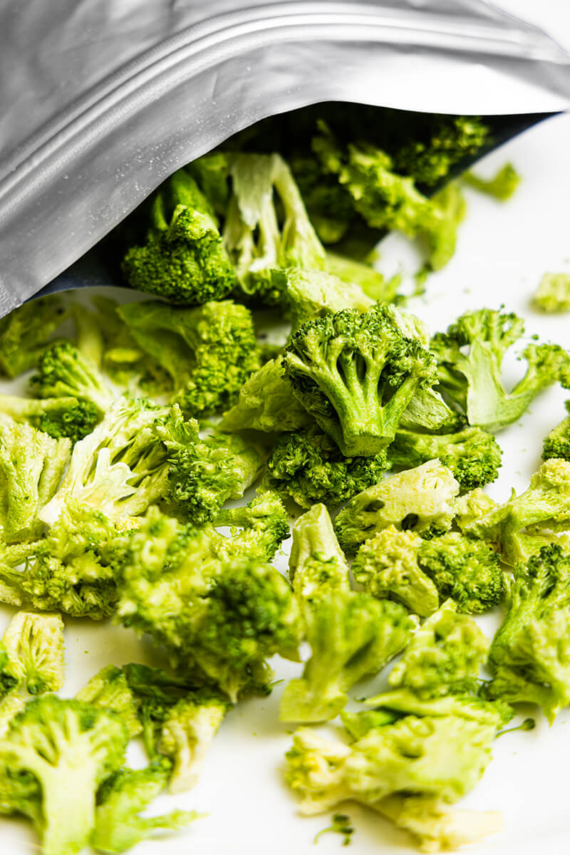 Freeze-Dried Broccoli